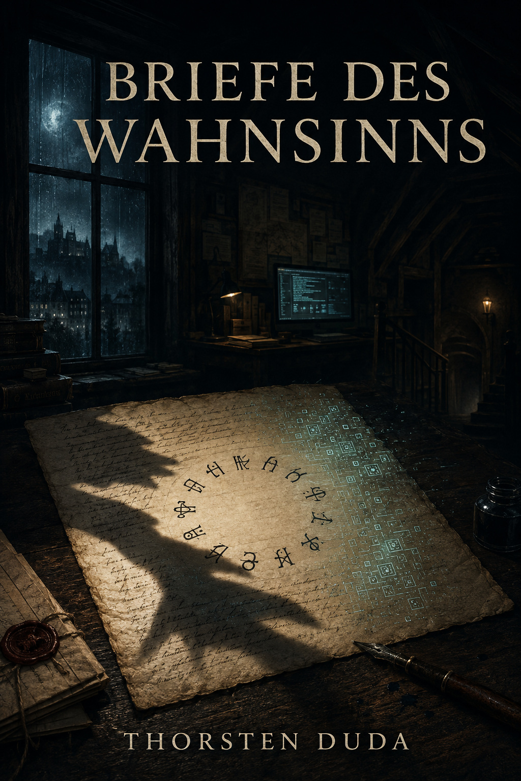 Buchcover: Briefe des Wahnsinns von Thorsten Duda